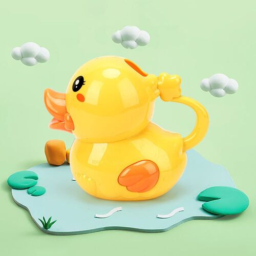 Jouets De Bain Pour Bébé, Canard Flottant, Spray D'eau, Avec Tasse De Shampoing, Pour Baignoire, Mur De Baignoire, Cadeaux Pour Enfants