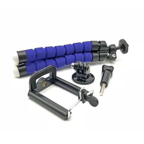 Trépied-5 - Trépieds flexibles pour Gopro hero 11 10 9 8 7, accessoires pour Go Pro 6 5 4 YI 4k Eken H9R SJ4000 DBPOWER AKASO