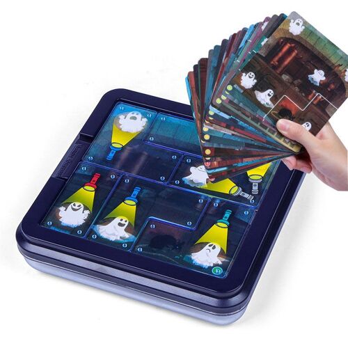 Jeux De Société Intelligents Hid Seek Pour Enfants, 60 Défis Iq, 1 Joueur, Puzzle De Chasse Fantôme Avec Solution, Jeu Familial Pour Enfants