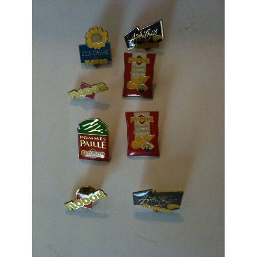 Lot De 8 Pin's Flodor