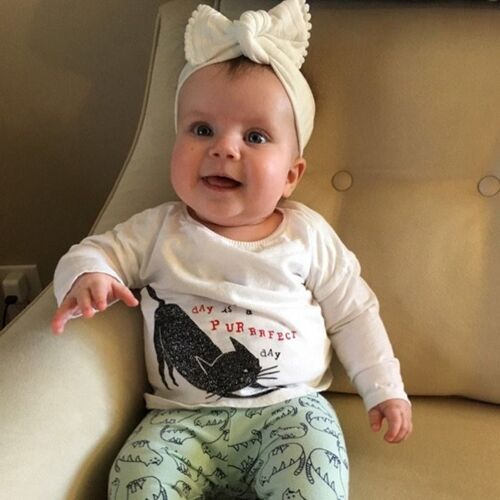 Bandeau Élastique En Nylon Pour Bébé Fille, Mignon, Avec Noeud, Couleur Aléatoire, Accessoires Pour Cheveux, 1 Pièce, Liquidation