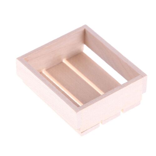 Cuisine Boîte En Bois Miniature Accessoires De Cuisine Cadre En Bois Bricolage Maison De Poupée En Bois Miniatures 1:12 Accessoires Maison De Poupée