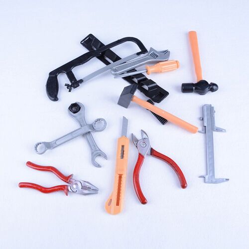 Ensemble D'outils De Réparation 13 Pièces, Jouets Pour Bébés, Apprentissage Précoce, Outils De Simulation, Meilleur Cadeau Pour Enfants, Maison De Jeu