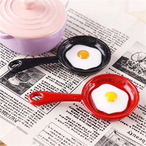 Poêle À Frire Avec Couvercle En Cuivre, Accessoires De Maison De Poupée, Ustensile De Cuisine Miniature, Jouet De Cuisine