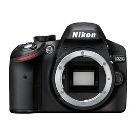 Nikon D3200 Reflex 24.2 Mpix - 3 x zoom optique objectif AF-S VR DX 18-55 mm - noir