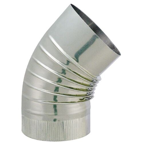 Conduit De Fumée Inox - Coude À 45° Diamètre 125mm