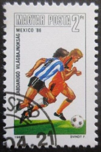 Hongrie N°3031 Coupe Du Monde De Football Mexico 1986 Oblitéré