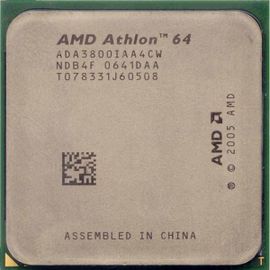 Processeur CPU AMD Athlon 64 3800+ 2.4GHz 512Ko ADA3800IAA4CW Orleans Socket AM2