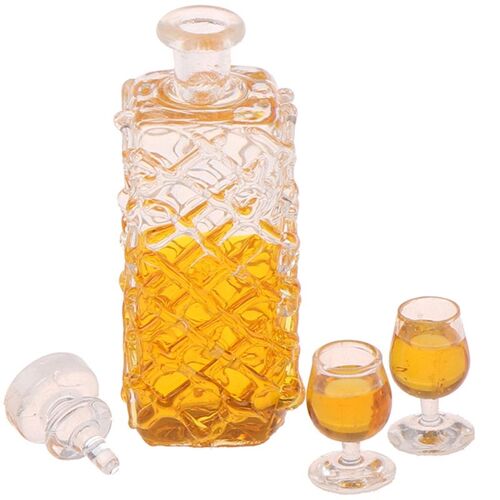 Jeu De Bouteilles De Vin Étranger Colorées 1:12, 1 Ensemble, Maison De Poupée Miniature, Jouets Classiques Pour Enfants, Jouets De Bricolage