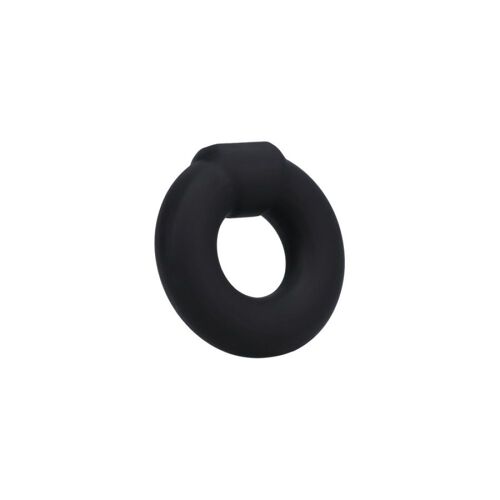 Cockring Silicone Cockring The Mega Ring 23 Mm Noir Rocksolid By Doc Johnson