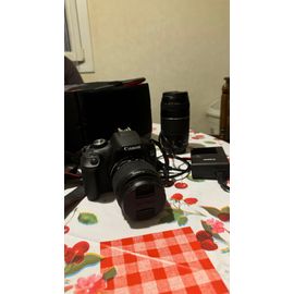 Canon EOS 2000D 24.1 mpix + Objectif et sac de transport