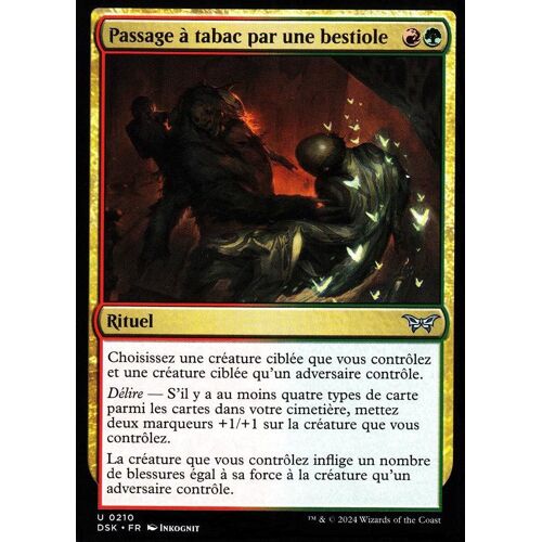 Passage À Tabac Par Une Bestiole - Magic - Mornebrune Vf - U - 210