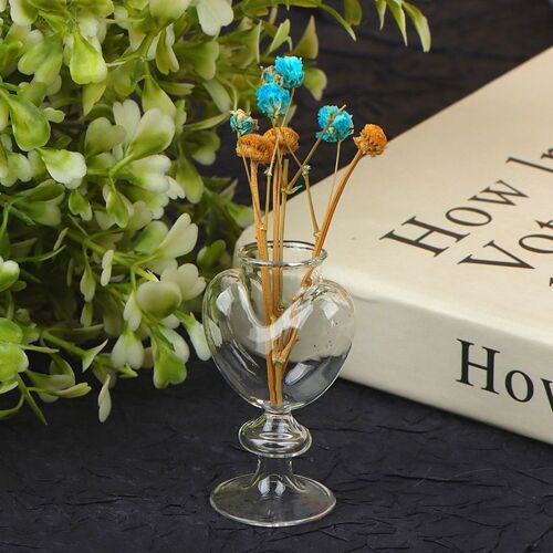 Vase Miniature Pour Maison De Poupée 1:12, Pot En Verre, Bouteille De Rangement, Réservoir, Accessoires De Décoration, Jouet De Jeu