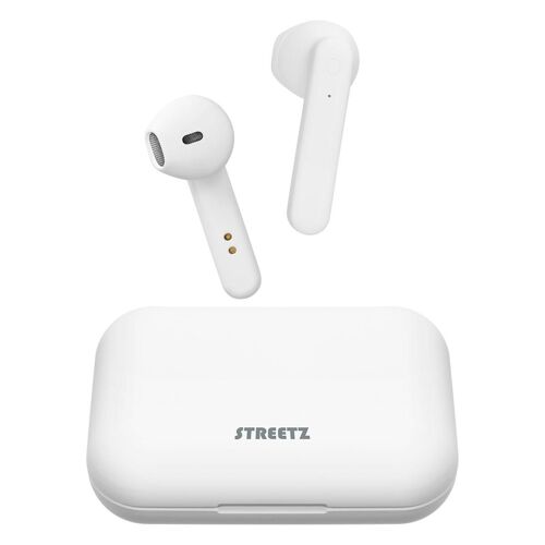 Streetz, Écouteurs Tws Avec Étui De Chargement - Blanc