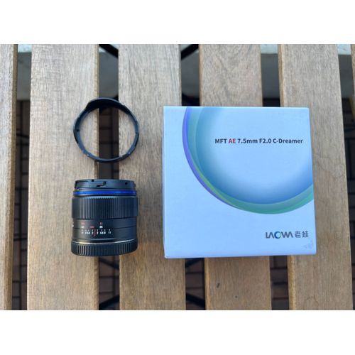 Objectif Laowa 7.5mm f/2.0 MFT Auto Aperture