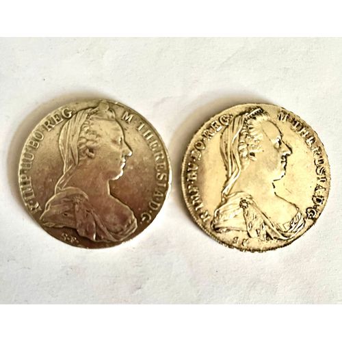Thaler Argent Autriche  Lot De Deux Pièces 