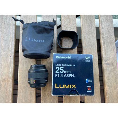Objectif à Focale fixe PANASONIC LUMIX LEICA ASPH 25MM F/1,4