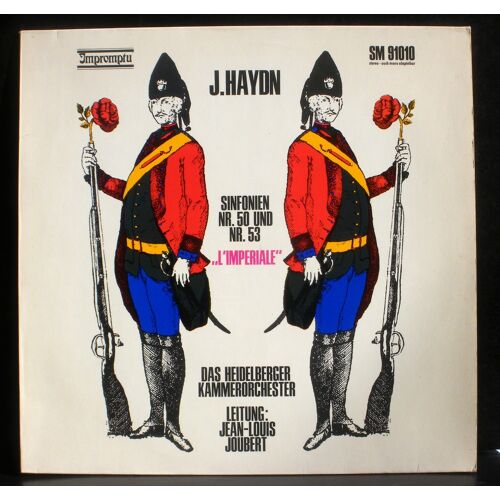 Haydn Jean-Louis Joubert Heidelberger Kammerorchester Symphonies 50 & 53
