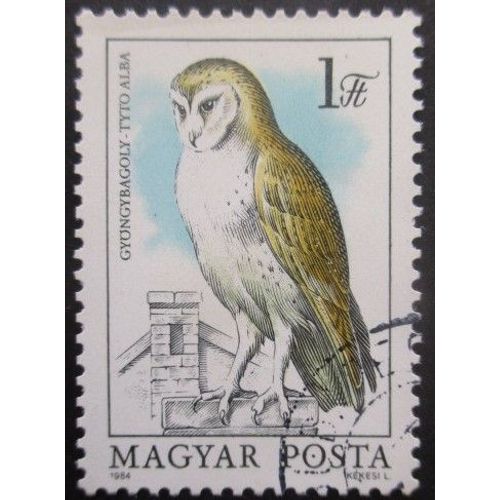 Hongrie N°2953 Hibou Oblitéré