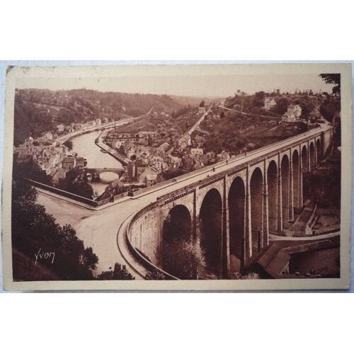 Dinan 22 Cotes D'armor Le Viaduc De Lanvallay Et La Vallée De La Rance