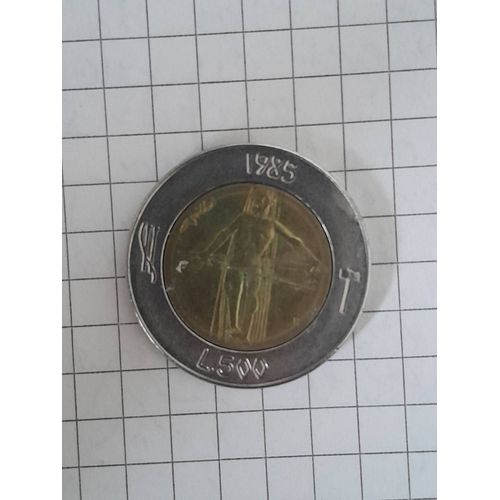 Monnaie Saint Marin 500 Lires 1985
