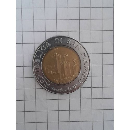 Monnaie 500 Lire Saint Marin 1993