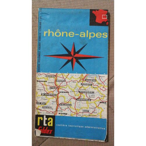 Carte Routière Rhône Alpes