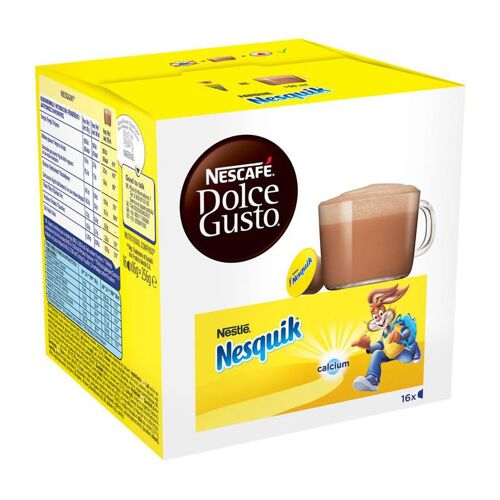 Lot De 6 - Dolce Gusto Nesquik - Capsules Pour Chocolat Chaud 16 Capsules