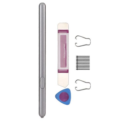 Pour Tab S6 Stylus Magnétique 4096 Stylo Intelligent Durable Précis à la Pression avec 10 Pointes pour 10.5in SM T860 T8605 T866 Tablette Gris