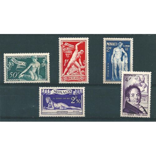 Monaco N° 314 À 318