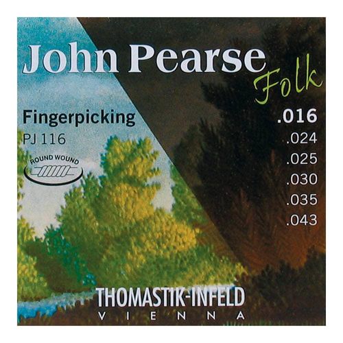Thomastik-Infeld Pj116 John Pearse Folk Jeu De Cordes Pour Guitare Acoustique