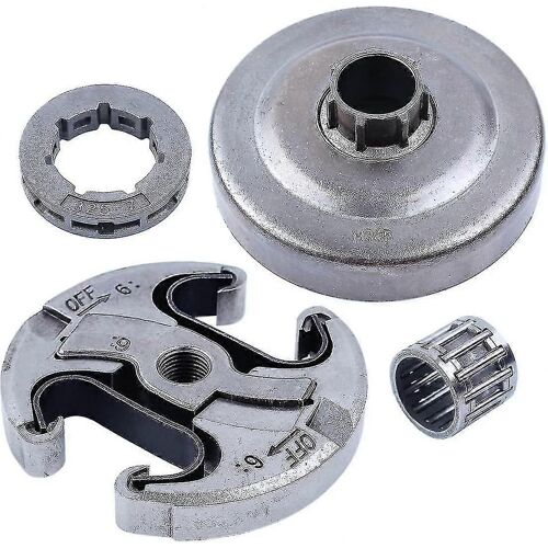 Embrayage Tambour Embrayage Assy Sprocket Jante Aiguille Bearing Kit Pour Husqvarna 340 345 346xp 350 351 353 445 450 E Tronçonneuse