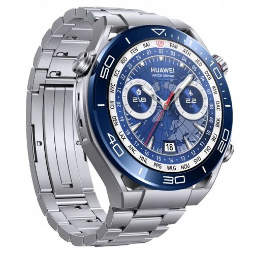 Huawei Watch Ultimate Expedition - 48 mm - Bracelet en titane - Bleu