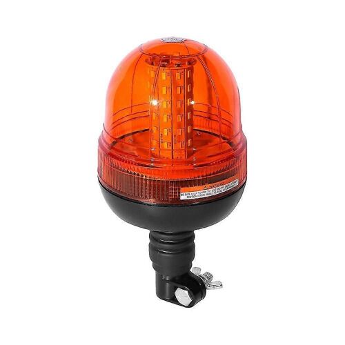Balise Rotative 60 Led Voyants D'avertissement Orange Balise Rotative Clignotant Lumière Approbation De La Circulation Routière Imperméable À L'eau Étanche À La Poussière Pour Les Voitures De Camion T