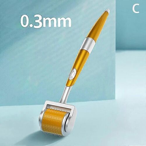 Derma Roller Titane Micro Aiguille Cicatrices De Peau Anti Vieillissement Dermaroller