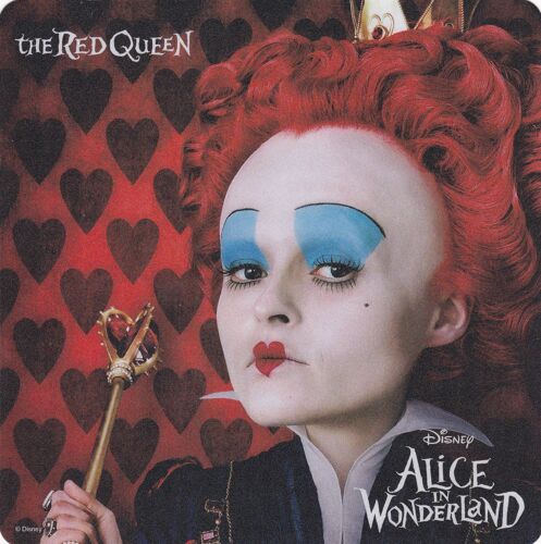 Alice In Wonderland - Disney- Tim Burton -Tapie De Souris Tres Fin