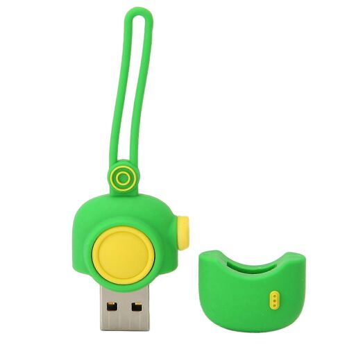 Cartoon U Disk Support Hot Swap Plug and Play USB2.0 Flash Disque USB Clé pour Téléphone Portable Ordinateur Vert 16G