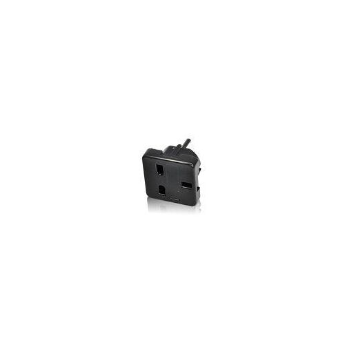 ADAPTATEUR AC POUR UNE PRISE ANGLAISE OU CHINOISE NOIRE