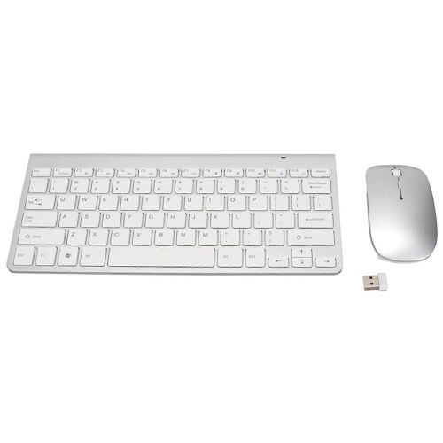 Clavier Souris Combo Sans Fil Sensible Silencieux Réglable DPI Design Ergonomique USB Récepteur Clavier et Souris