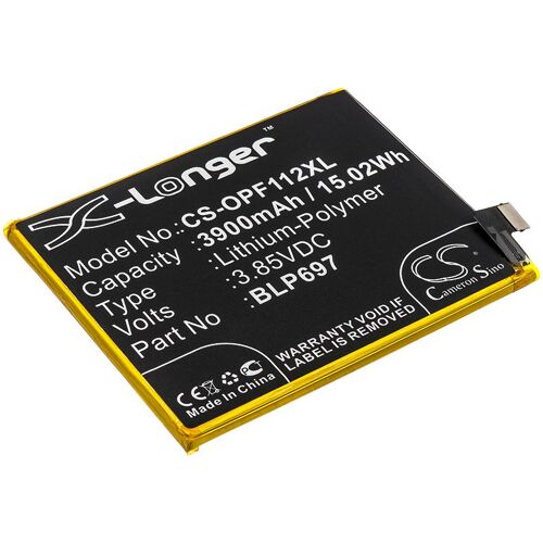 Batterie Li-Polymer 3.85v 3600mah Type Blp697 Pour Oppo Cph1969, Oppo F11 Pro