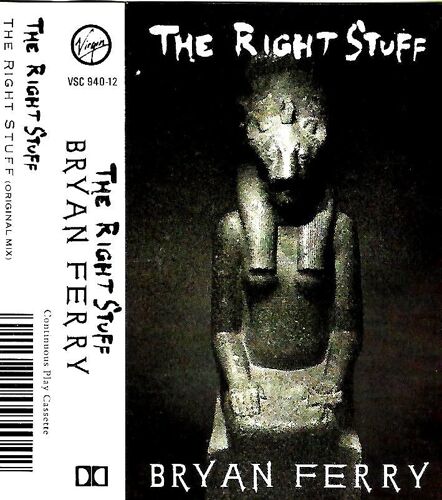 Bryan Ferry - The Right Stuff - Cassette Audio - Virgin - 1987 -