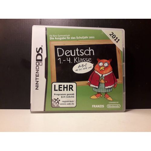 Deutsh 1 4 Klasse Nintendo Ds