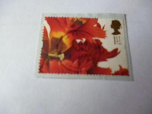 Timbre "Royaume Uni :Tulipe Perroquet".