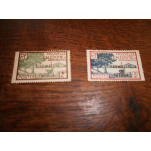Wallis Et Futuna, 2 Timbres Sans Charnière. (1930).
