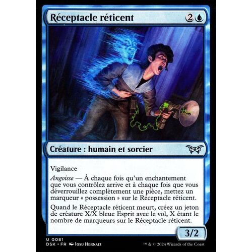 Réceptacle Réticent - Magic - Mornebrune Vf - U - 81