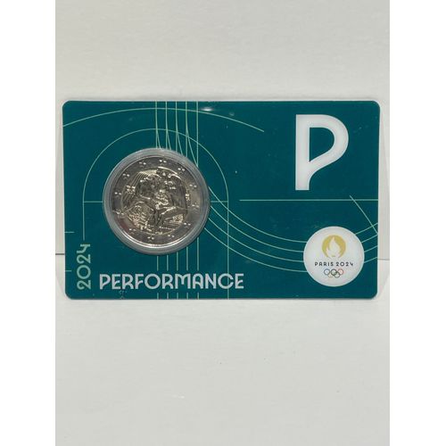 2€ Hercule Jo Paris 2024 ''Vert P'' De "P"Aris.