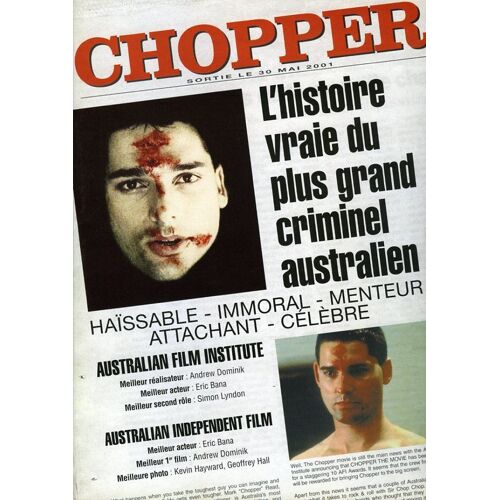 Chopper, Dossier De Presse, Réalisé Par Andrew Dominik, Avec Eric Bana, Vince Colosimo, David Field