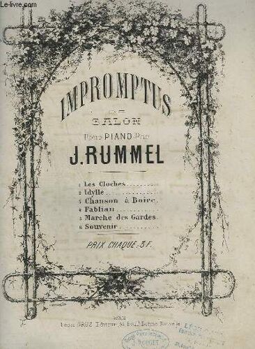 Impromptus De Salon Pour Piano N°6 : Souvenir.