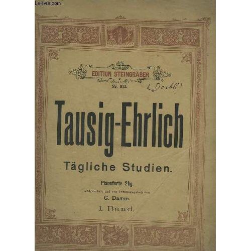 Tägliche Studien Für Pianoforte - 1 Band.