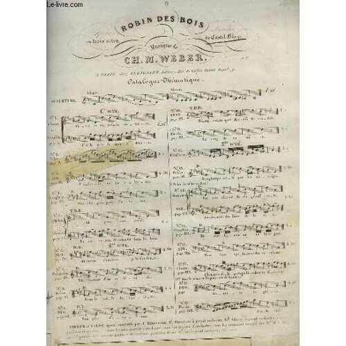 Robin Des Bois - N°6 : Duo Chante + Piano.